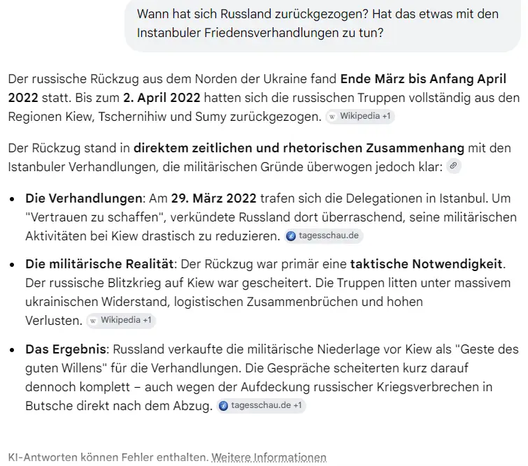 Gegenfrage Ukraine Krieg 2026 07 30